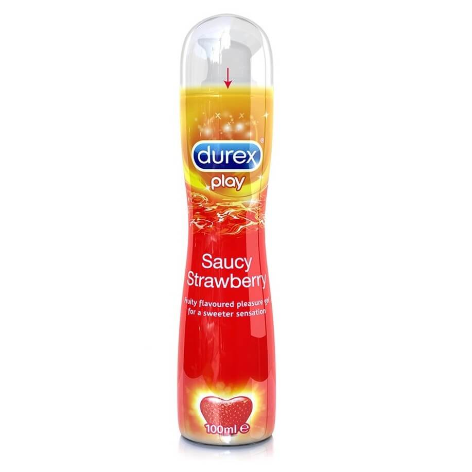 Gel bôi trơn Durex Play Saucy Strawberry 100ml hương dâu tây