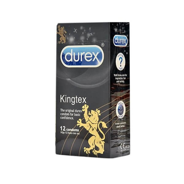 Bao cao su Durex Kingtex 49mm siêu mỏng
