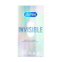 Bao Cao Su Durex Invisible extra thin cực siêu mỏng (10 chiếc)