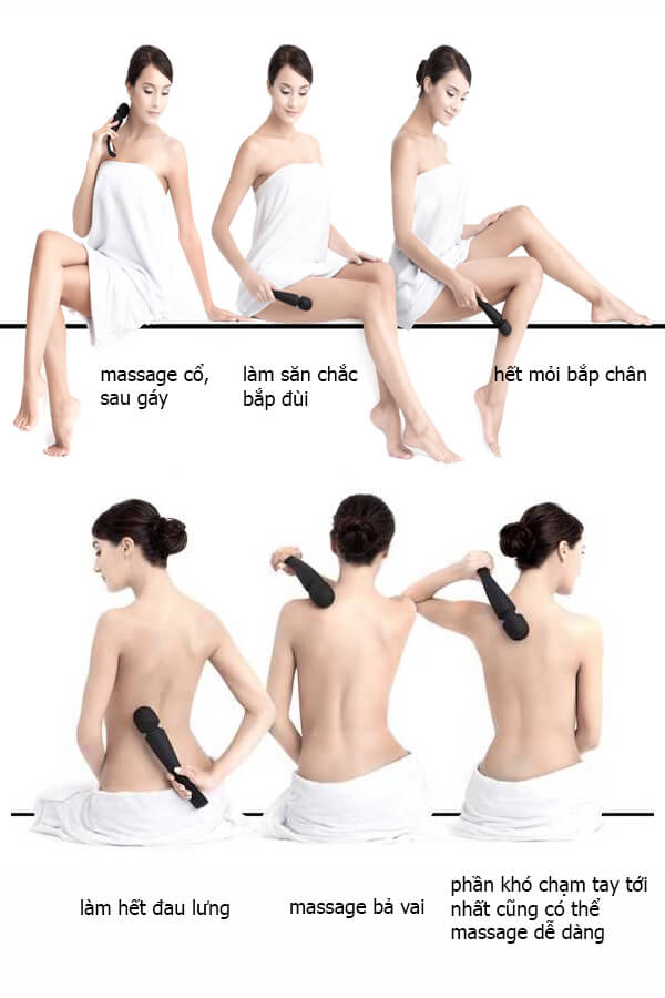 cách tự sướng cho nữ máy Lelo còn có thể massage cơ thể