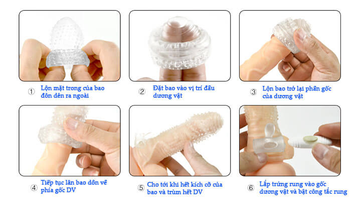 cach su dung bao cao su don den