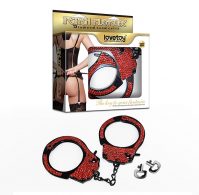 Còng tay bạo dâm đính đá Lovetoy Fetish Pleasure Diamond Handcuffs
