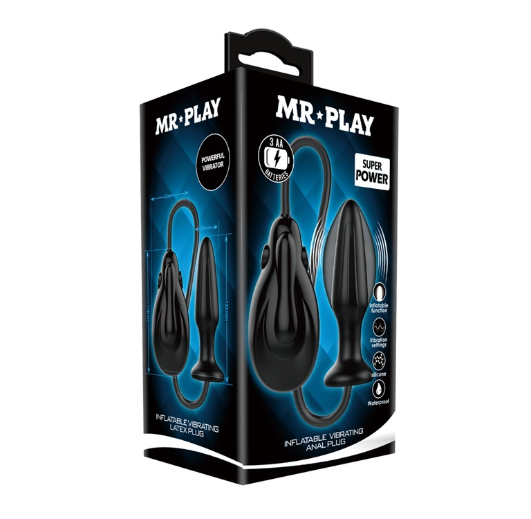 mr play anal plug bơm hơi hộp đựng sang trọng sành điệu