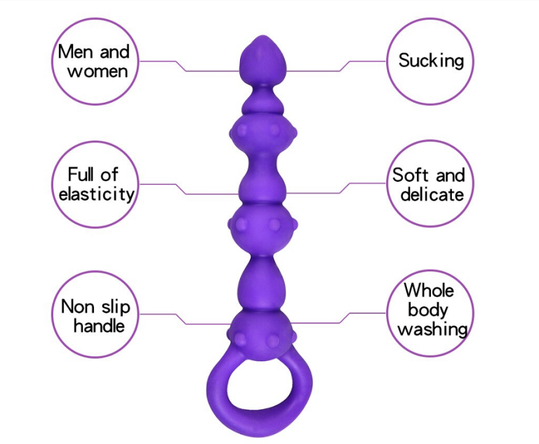 tailor anal beads mô tả bóng kích thích hậu môn tính năng