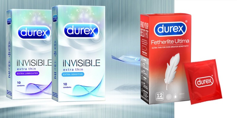 So sánh hai dòng sản phẩm Durex Invisible và Durex Fetherlite Ultima